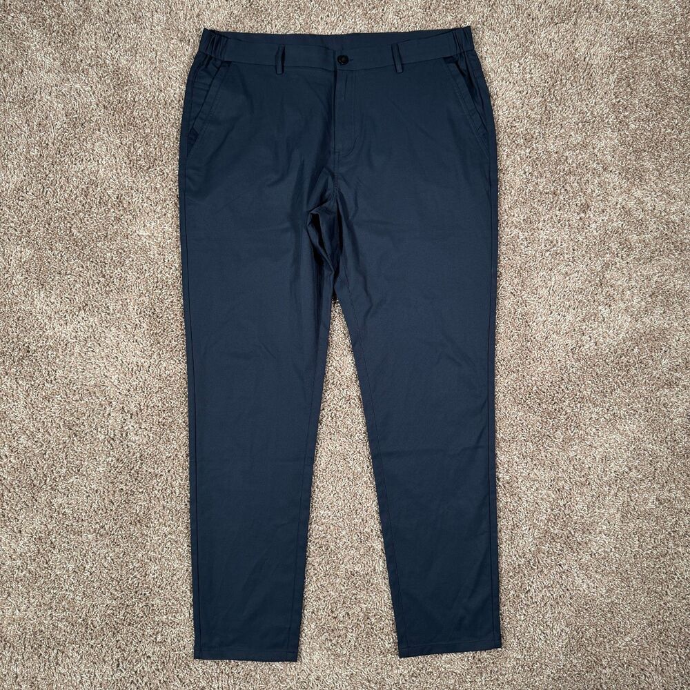 Jack Archer Jetsetter Tech Pants Deep Blue Men's 38/32 performance work golf